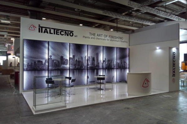 allestimento stand fieristico italtecno metef verona