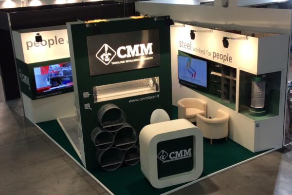 allestimento stand fieristico MECSPE PR