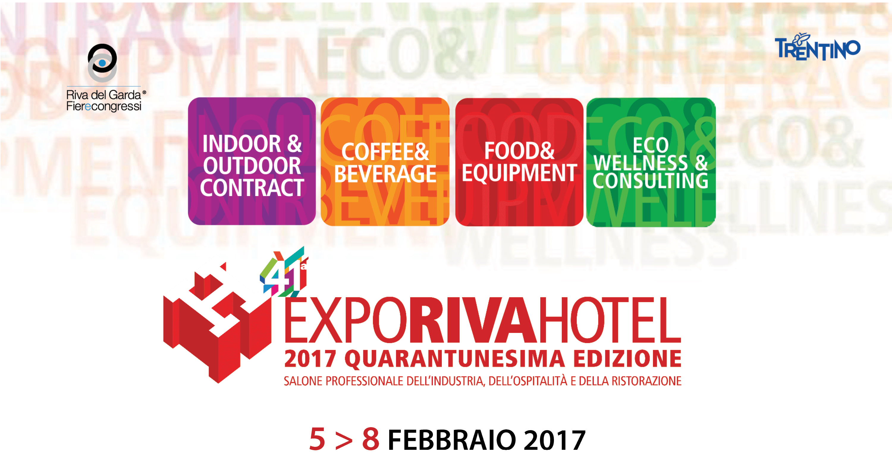 Expo Riva Hotel 2018: tutte le informazioni per partecipare alla fiera